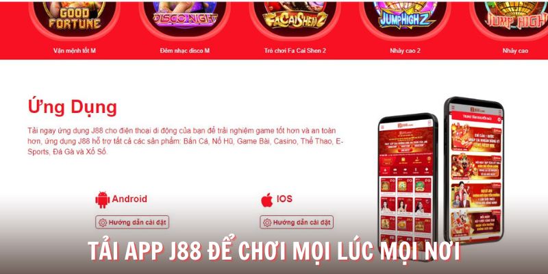 Tải app J88 mobile