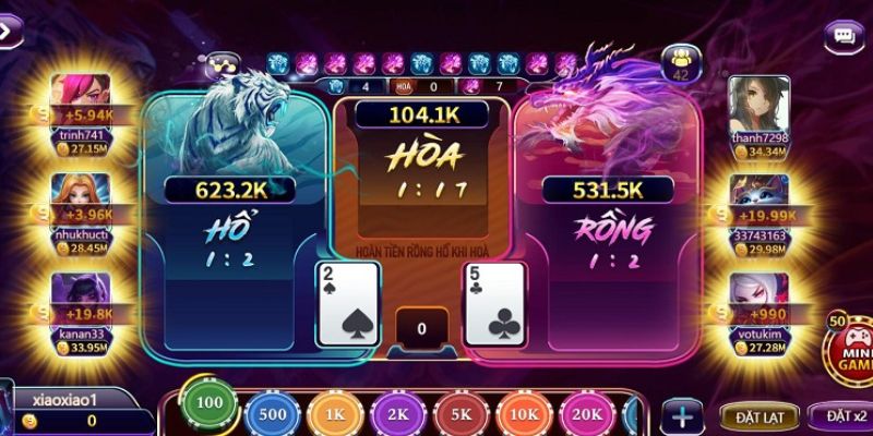 Hướng dẫn cách chơi Rồng Hổ tại BET88 đơn giản cho người mới
